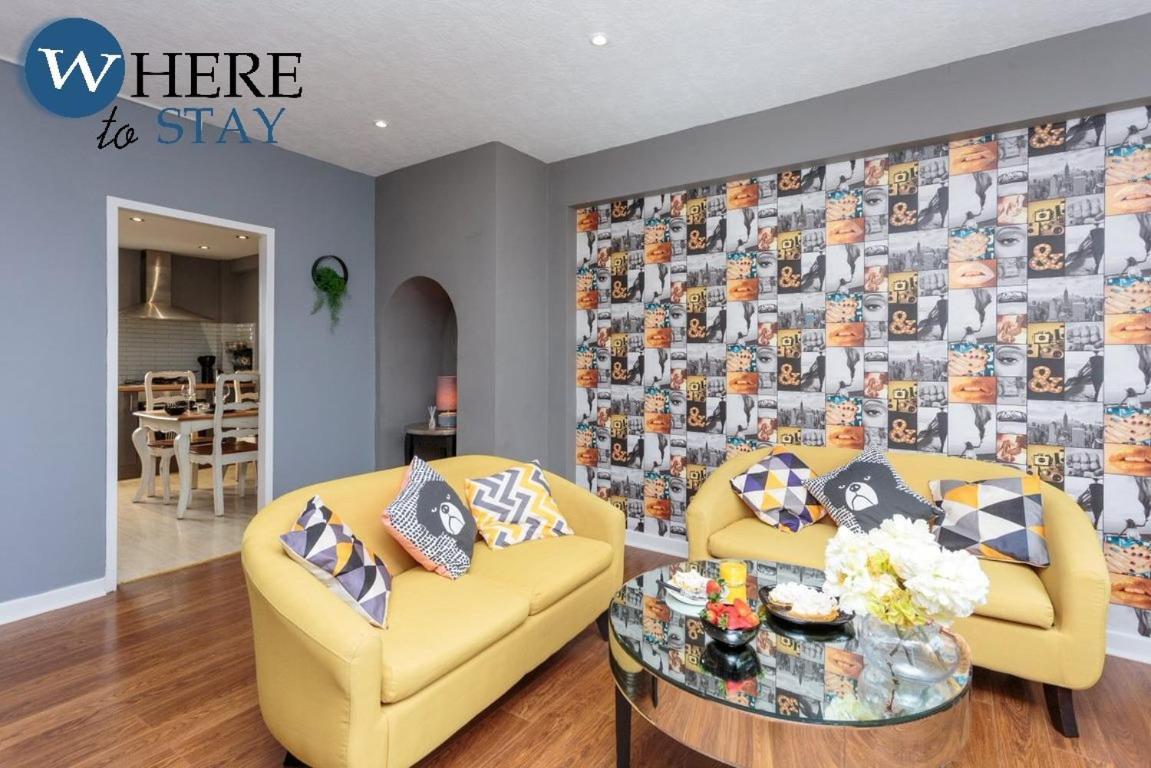 Stylish 3 Bedroom Apartment, Эдинбург Экстерьер фото